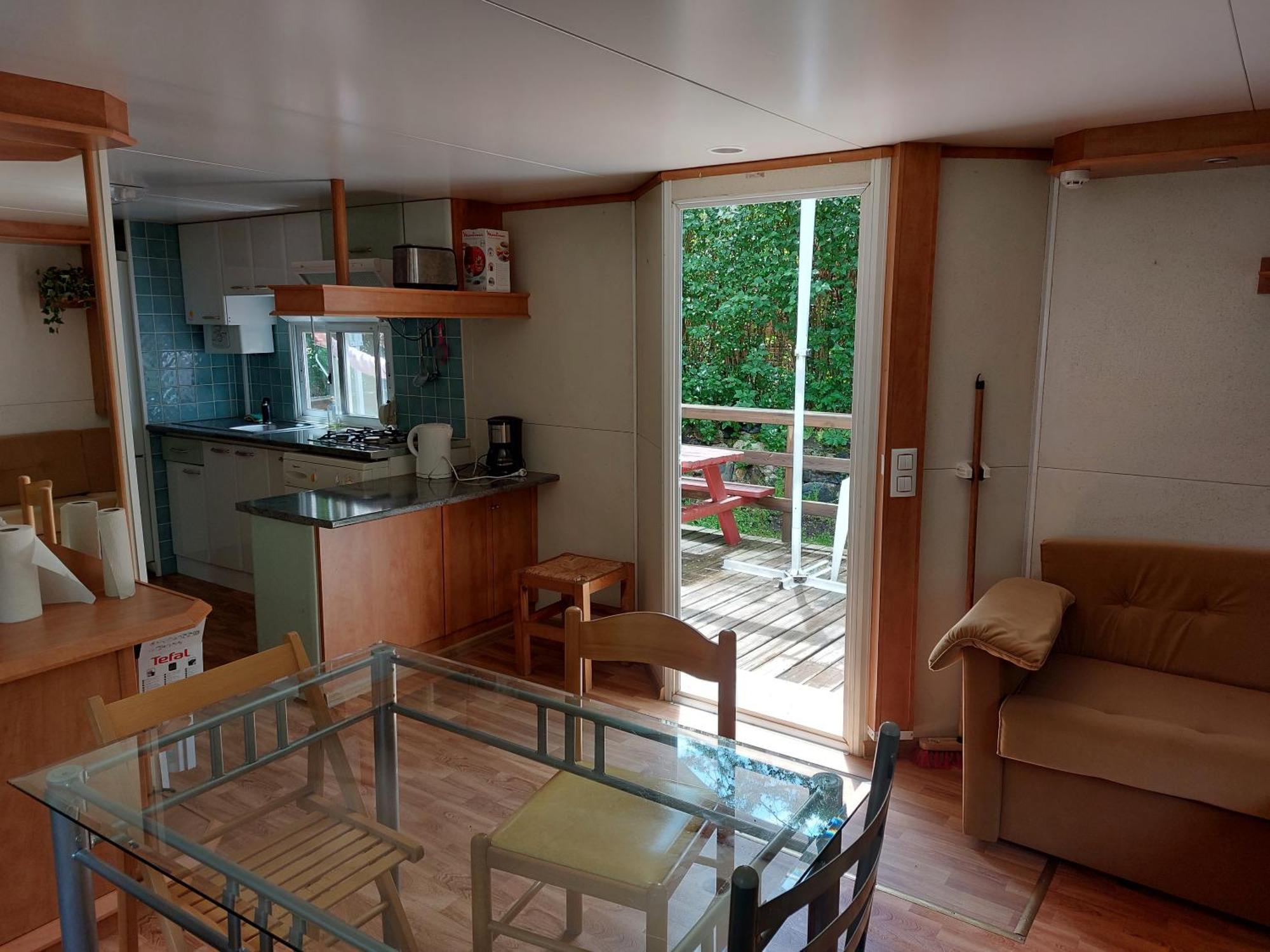 Camping L'Enclave Mobil-Home Estavar ภายนอก รูปภาพ