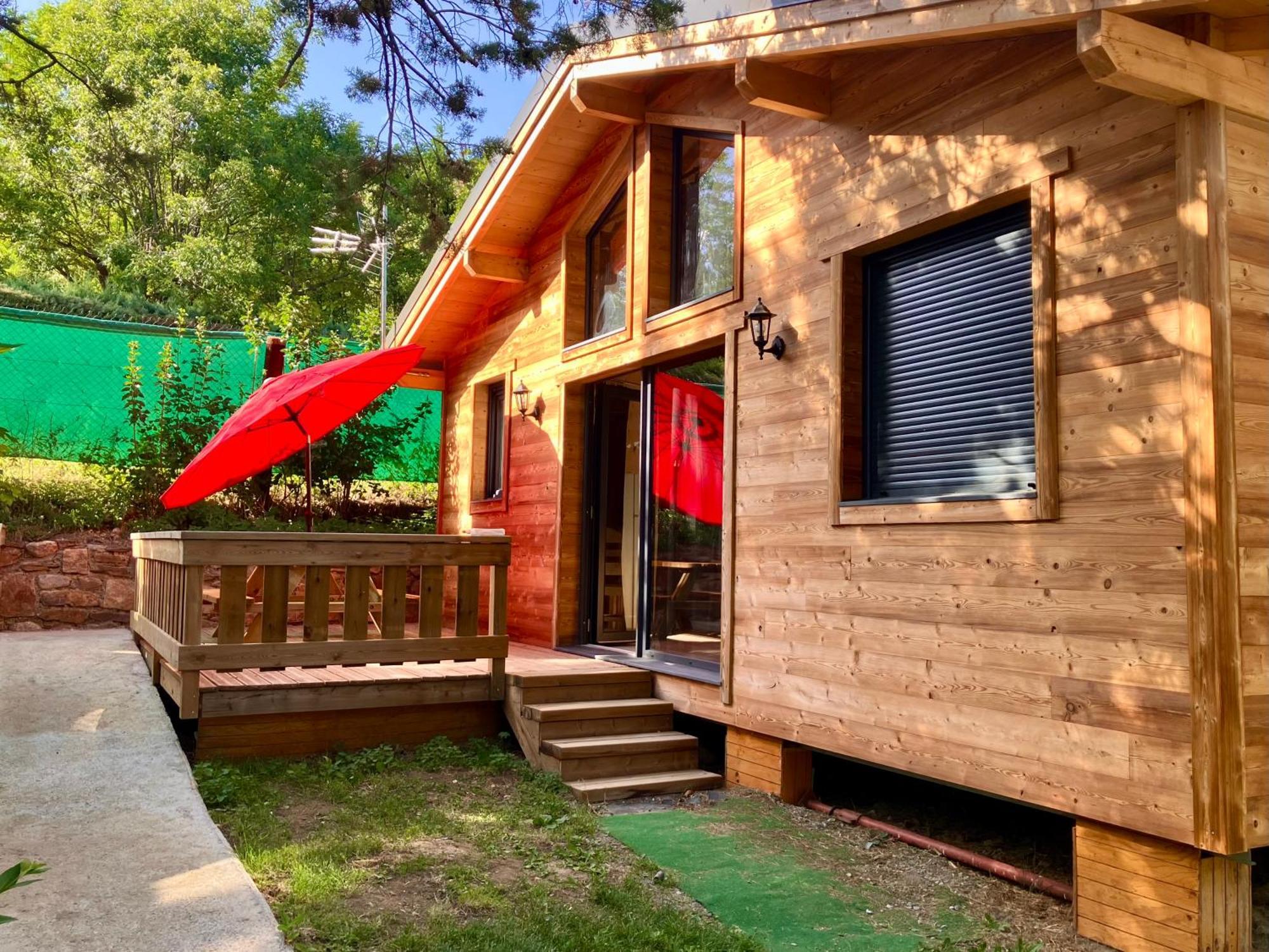 Camping L'Enclave Mobil-Home Estavar ภายนอก รูปภาพ